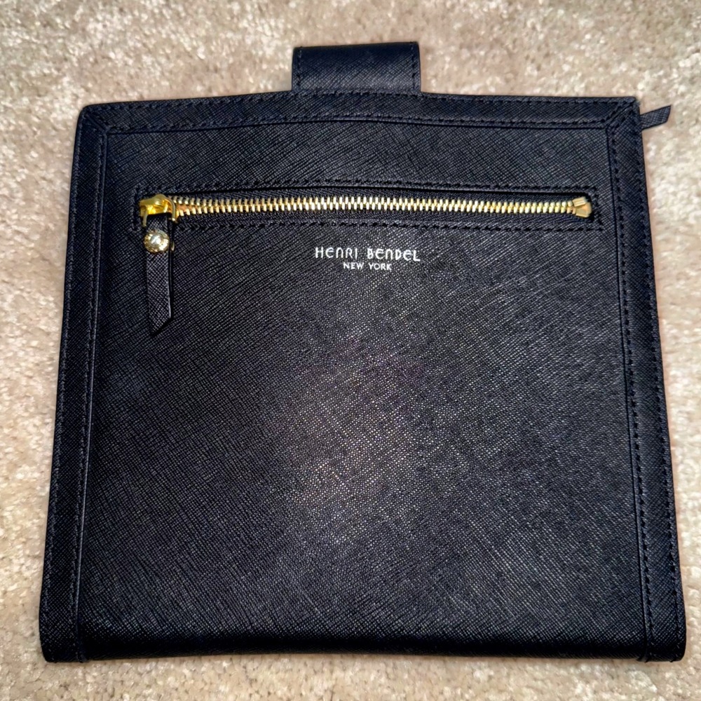 Henri Bendel West 57th Jewelry Case‎ Saffiano Leather Travel Organizer